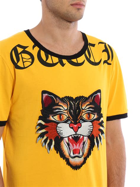 gucci art cat t shirt|gucci angry cat sweater.